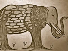 The Elephant as the object of the Blind